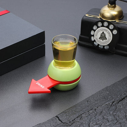 Rotatable Arrow Beer Wine Board Game Spin Drinking Game Pointer Gifts Holidays dealsniper-net Green and red arrow wheel