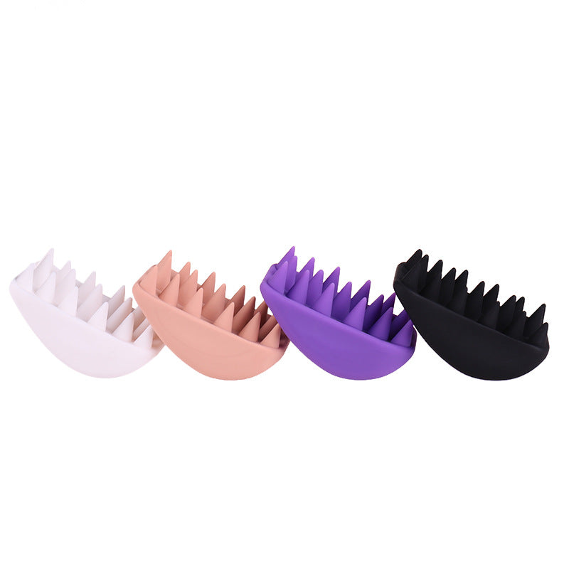 Soft Head Massage Silicone Shampoo Brush Health DealSniper.net