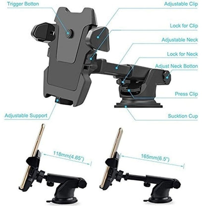 Windshield Car Phone Holder Universal in Car Cellphone Holder Stand Vehicle dealsniper-net