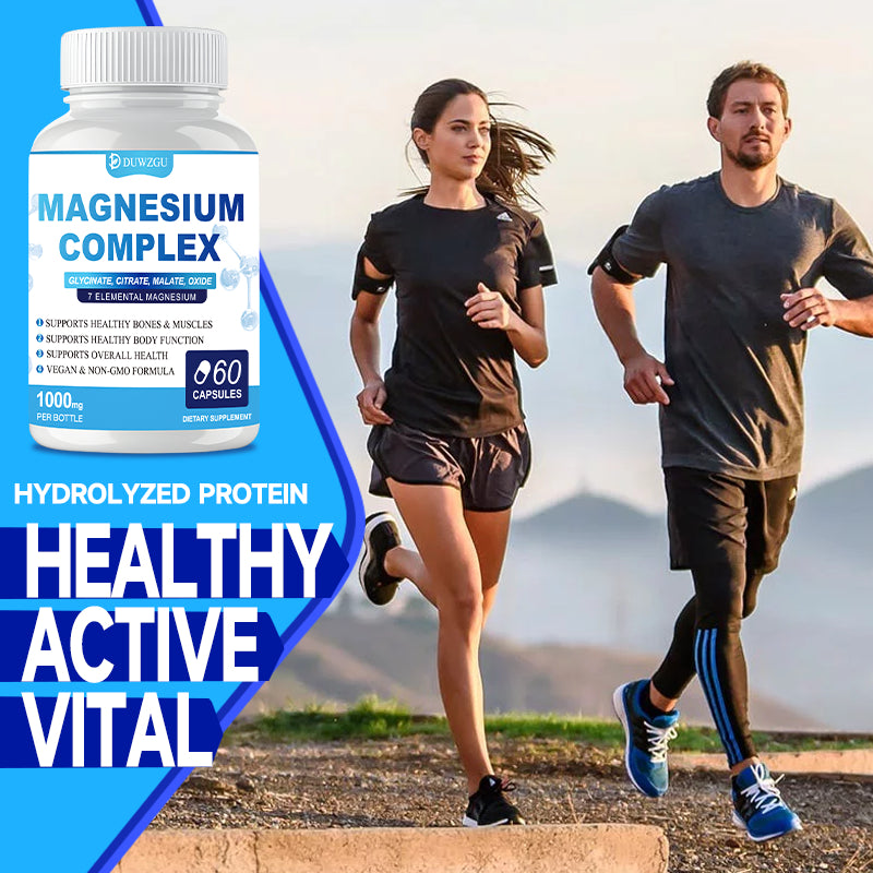 60 Magnesium Complex Capsules Health Gym From House