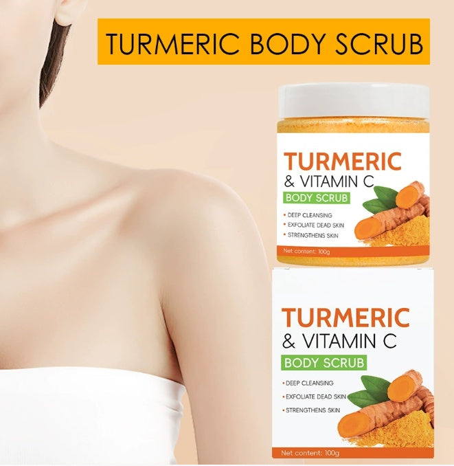 Turmeric Body Cleanser Facial Scrub Cleansing Oil Control Beauty Gym From House