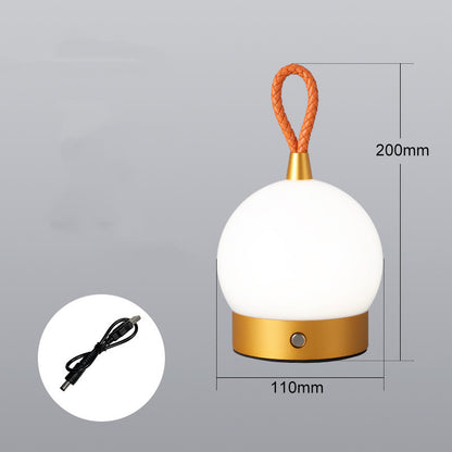 Night Light Camping Atmosphere Charging Fashion Super Birght Home Decor Gym From House Orange USB