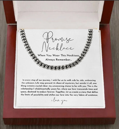 Male Stainless Steel Double-sided Ground Chain Jewelry DealSniper.net Necklace Silver Card Light Box
