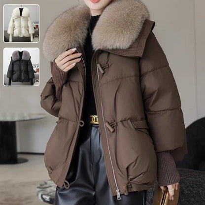 Down Cotton-padded Jacket Women's Short Clothing