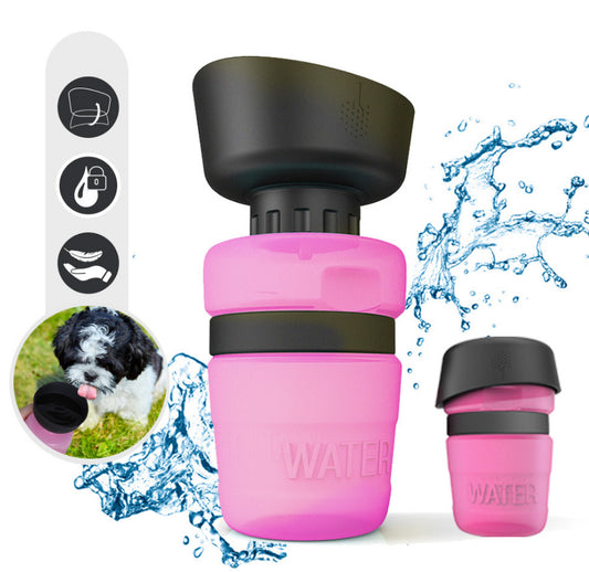 Dog Travel Portable Water Bottle Pets Gym From House