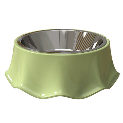 Pet Cat Dog Bowl For Food And Water, Stainless Steel Pet Pets dealsniper-net