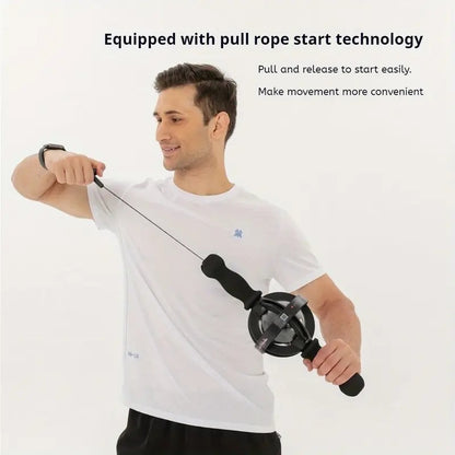 1pc Black Gyro Fitness Trainer Stainless Steel Core Wrist Sports DealSniper.net