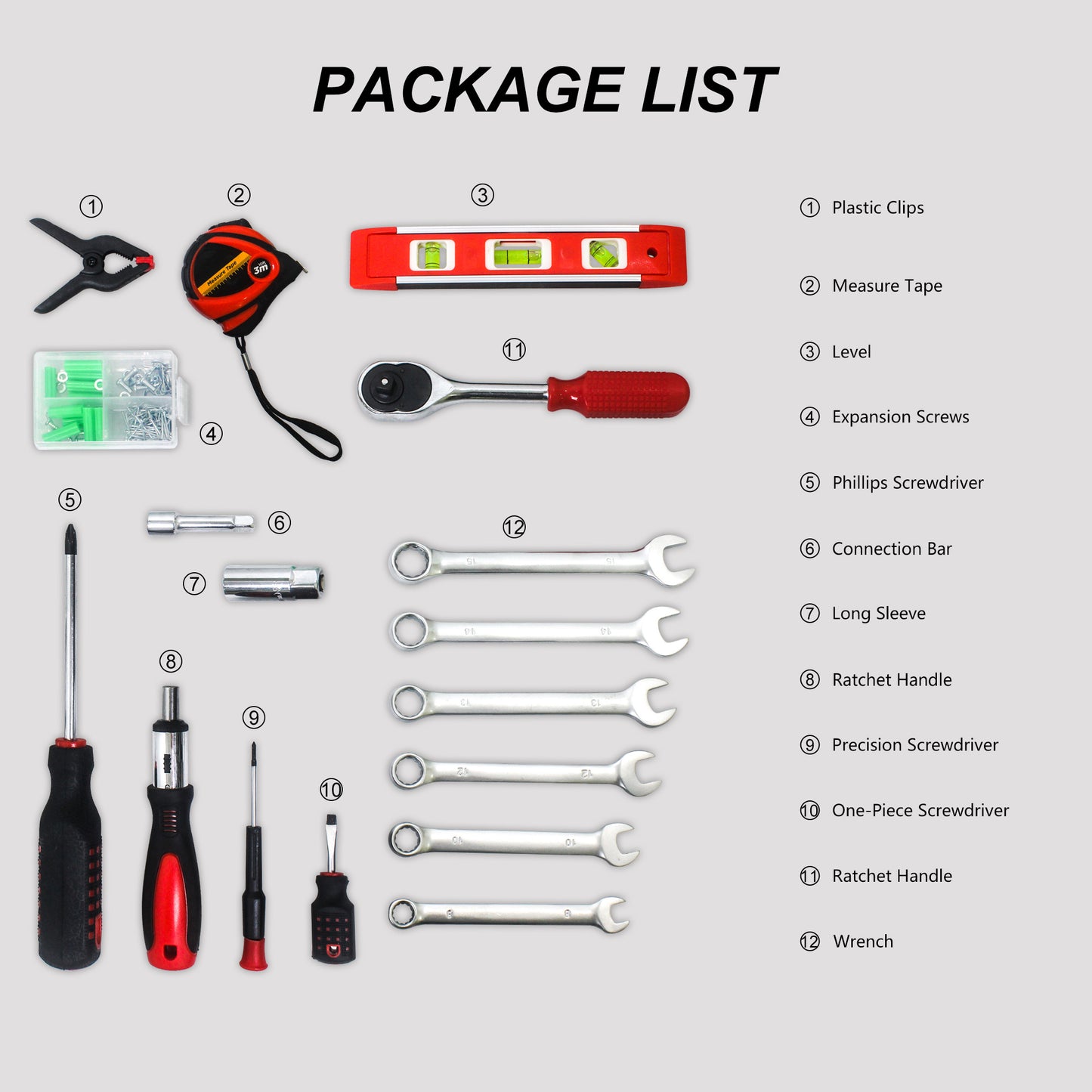 Metal Tool Set