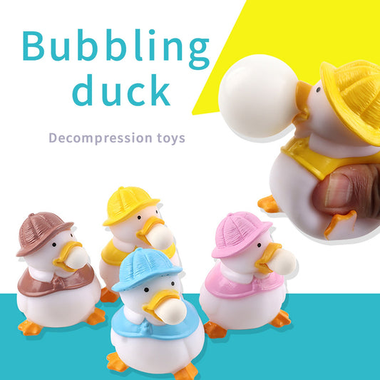 New Strange Decompression Artifact Spit Bubble Duck Vent Ball Kids Gym From House