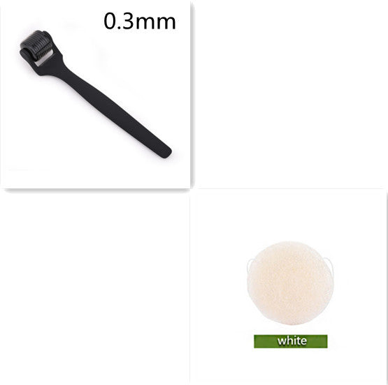 Matte 540 Microneedle Roller Feel Oil Rubber Oil Handle Matte Beauty DealSniper.net Set C 0.3mm