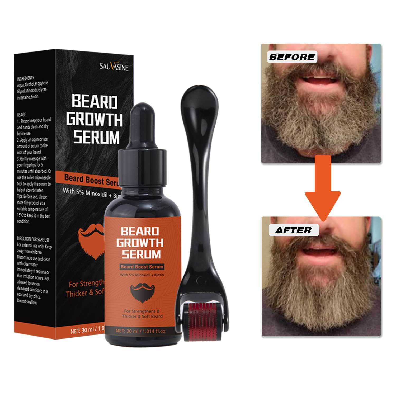 Beard 30ml Microneedle Roller Men Gym From House