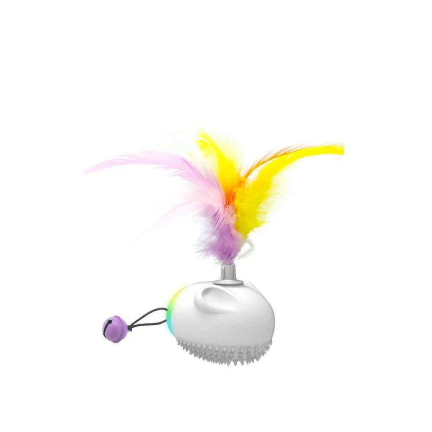 Battery Operated Cat Toys Sensor Interactive Pet Products Pets DealSniper.net White