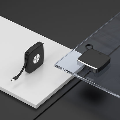 5000 MA Pendant Emergency Power Bank Electronics dealsniper-net Black Apple Cable 5000 MA