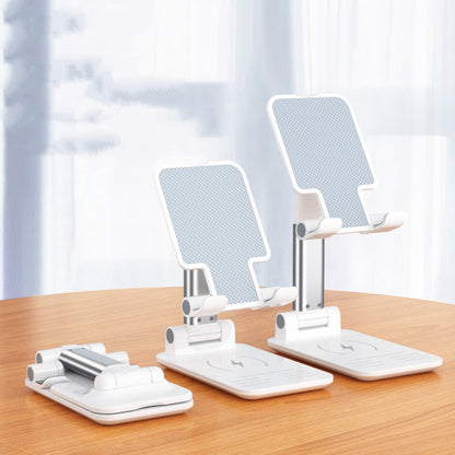 Mobile Phone Holder Desktop Wireless Charging Gadgets Gym From House White 5W