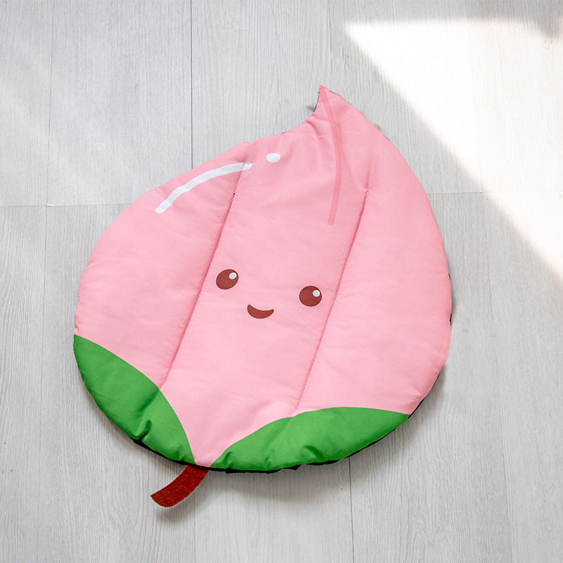 Dog Cooling Mat Pet Beds Cat Rug Ice Silk Pet Self Cooling Pad Pets Gym From House Peach pet pad