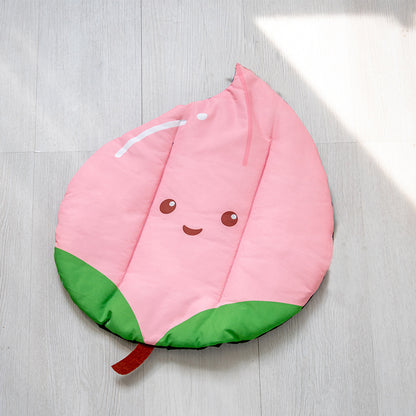 Dog Cooling Mat Pet Beds Cat Rug Ice Silk Pet Self Cooling Pad Pets Gym From House Peach pet pad