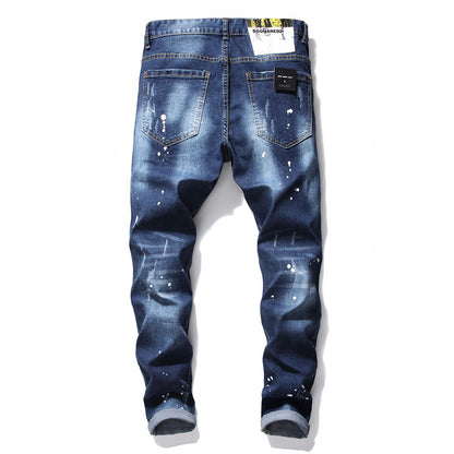 men jeans famous D2 Men slim jeans pants mens denim