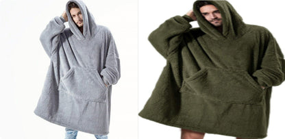 Hoodie Sweatshirt With Big Pocket Tops Sweater Comfortable Loose