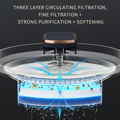 Automatic Pet Cat Water Fountain Mute Water Feeder Bowl Pets Gym From House