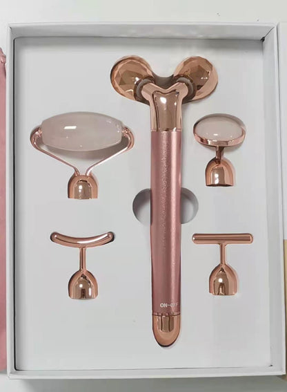 Five-in-one Jade Beauty Gold Bar Beauty DealSniper.net Rose Gold