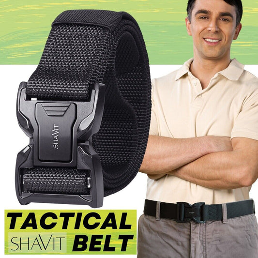 Men's Tactical Military Belt Quick Button Release Buckle Waistband Belts For MEN Men dealsniper-net Black Belt