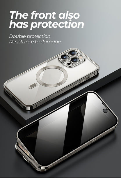 Anti-Privacy Metal Buckle Magnetic Support Wireless Charging