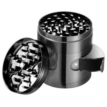 Metal Herb Grinders Crusher 60mm Diameter Multifunctional Grinder Gadgets dealsniper-net Black