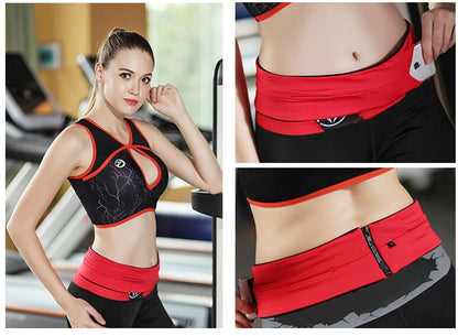 Outdoor Sports Waistband Elastic Mobile Phone Bag Sports Belt Bag Sports dealsniper-net