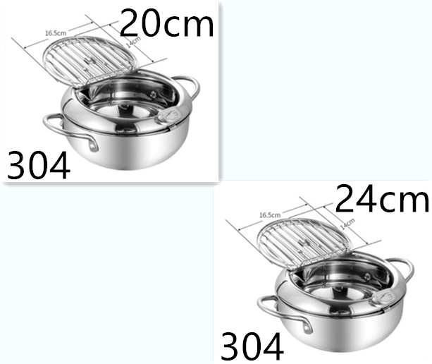 Stainless Steel Telescopic Folding Basket Frying Basket