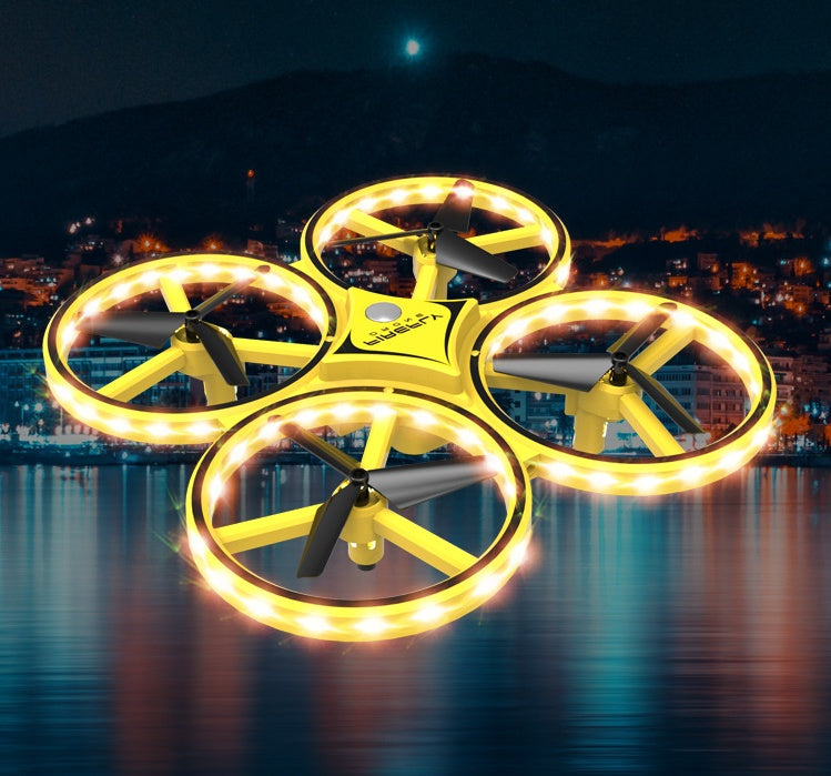 Watch Induction Four-axis Drone Remote Control Suspension Toys Kids DealSniper.net
