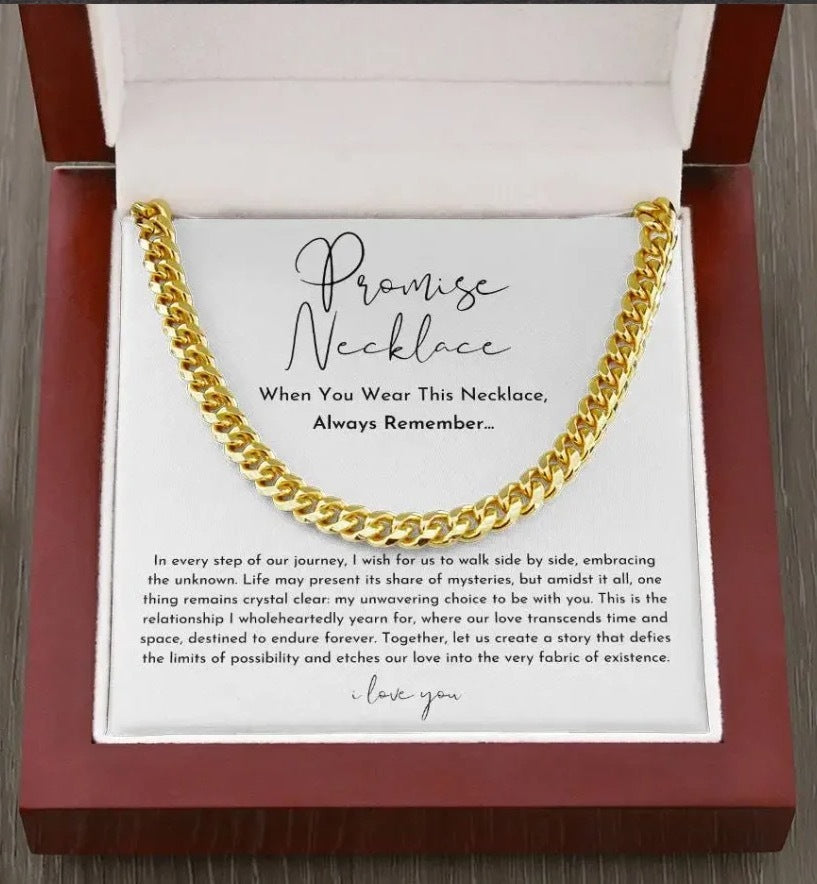 Male Stainless Steel Double-sided Ground Chain Jewelry DealSniper.net Necklace Gold Card Light Box