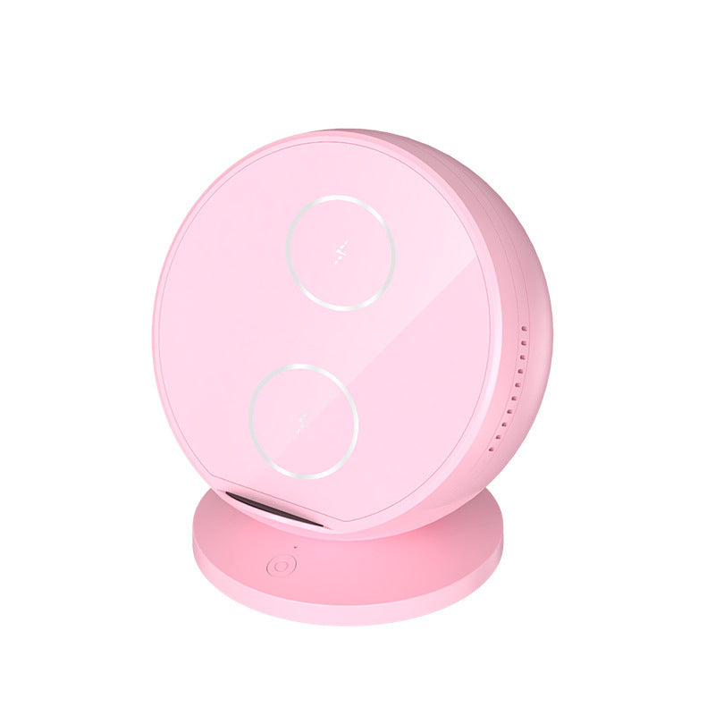 Multifunctional Mobile Phone Wireless Charger Holder Gadgets Gym From House Pink USB