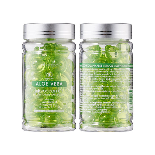 Moroccan Oil&Aloe Vera Oil Multivitamin Hair E Essence Beauty Gym From House 1ml 40 capsules