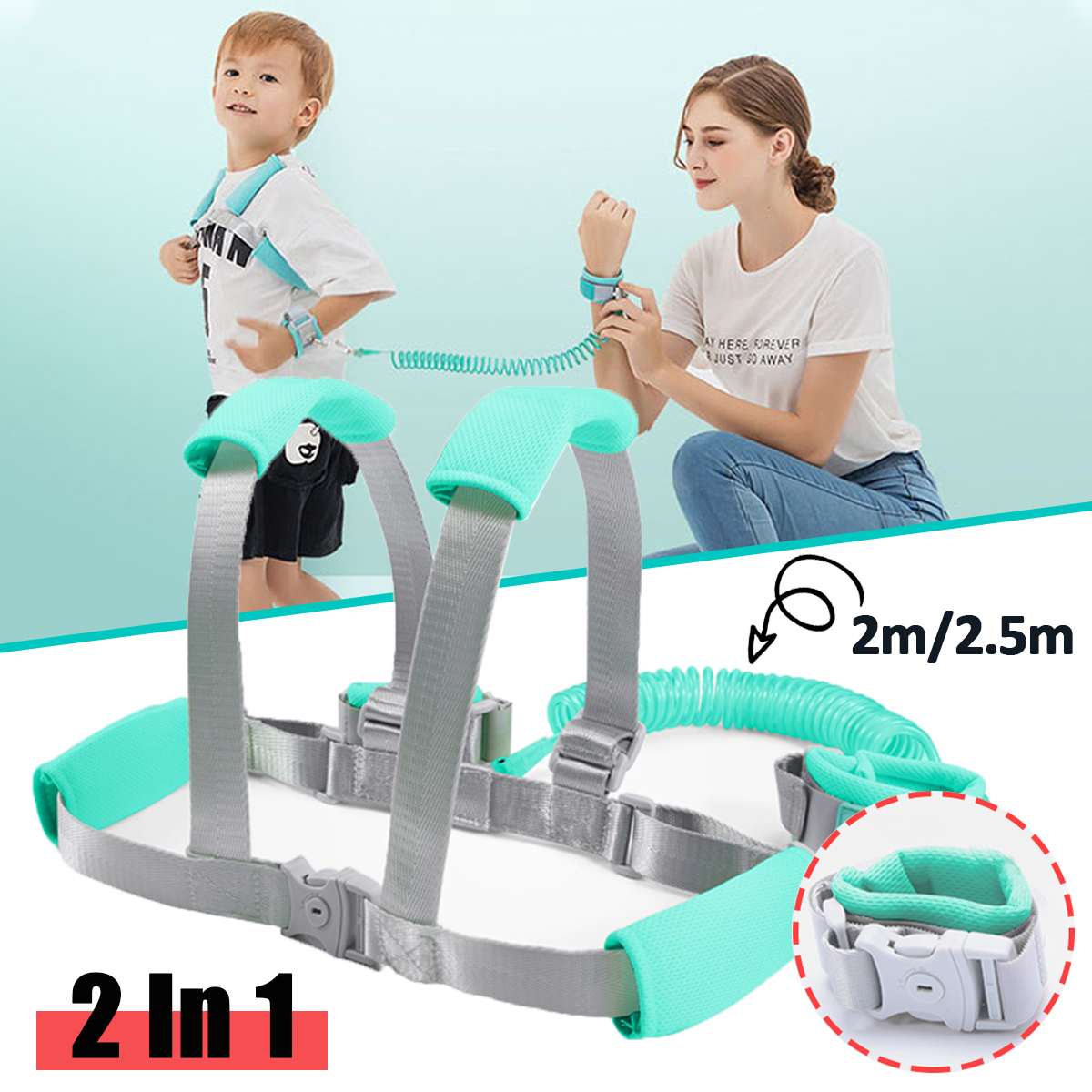 Children's Anti-lost Belt Traction Rope Baby Anti-lost Rope Backpack Walking Baby Artifact Deals dealsniper-net