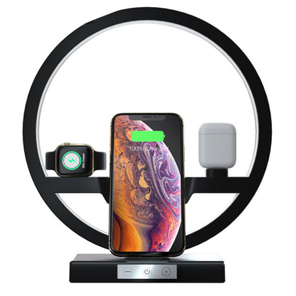 Wireless Charger Stand Table Lamp Touch Switch Charger Gadgets dealsniper-net