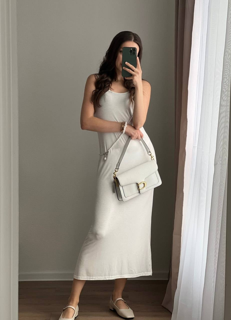 Knitted Hollow-out Dress For Vest Skirt Set Women Women DealSniper.net White Single Vest 180g Free Size