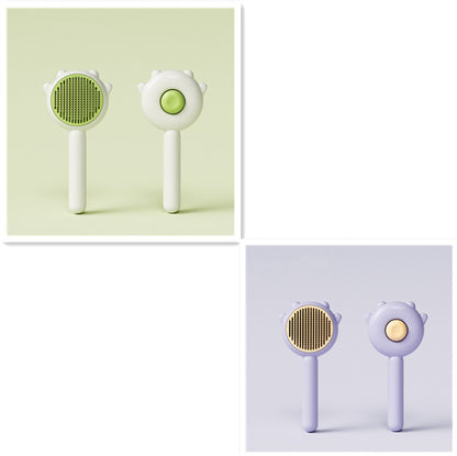 Cat Comb Massage Pet Magic Combs Hair Removal Scratcher Pets dealsniper-net Set2