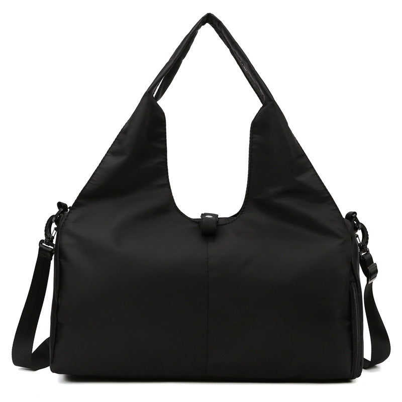 Yoga Lady Sports Gym Bag Dry Wet Separation Women Gym From House Black