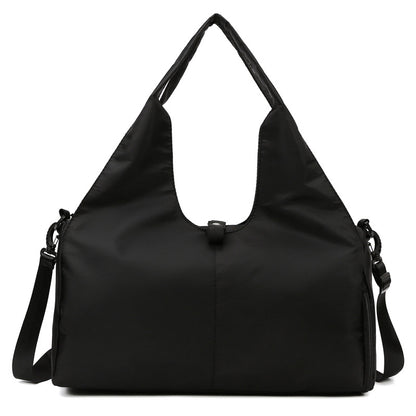 Yoga Lady Sports Gym Bag Dry Wet Separation Women Gym From House Black