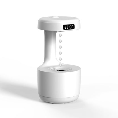 Anti-gravity Air Humidifier Mute Countercurrent Humidifier House DealSniper.net White01 USB