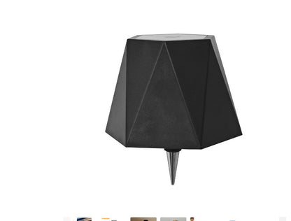 Wireless Desk Lamp LED Creative Wine Bottle Lamp Home Decor DealSniper.net TYPEC Plastic 2000mAh Black diamond shape