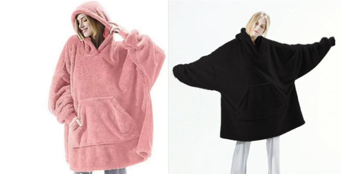 Hoodie Sweatshirt With Big Pocket Tops Sweater Comfortable Loose