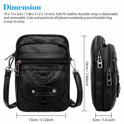 Small Cell Phone Purse Wallet Shoulder Bag Case Cross-body Pouch Handbag Women Women DealSniper.net