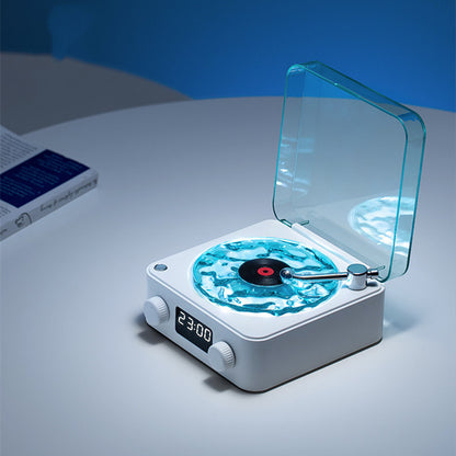 Retro Turntable Speaker Wireless Bluetooth Stereo Sound Gadgets DealSniper.net