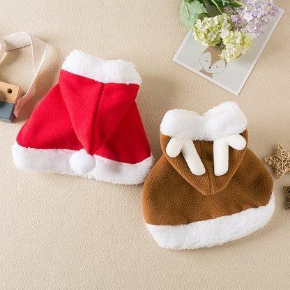 Pets Christmas Cloak Red Shawl Pet Products Pets Gym From House