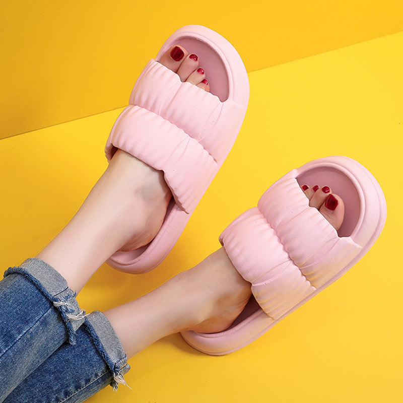 Women Home Shoes Bathroom Slippers Soft Sole Slides Summer Beach Shoes Women dealsniper-net