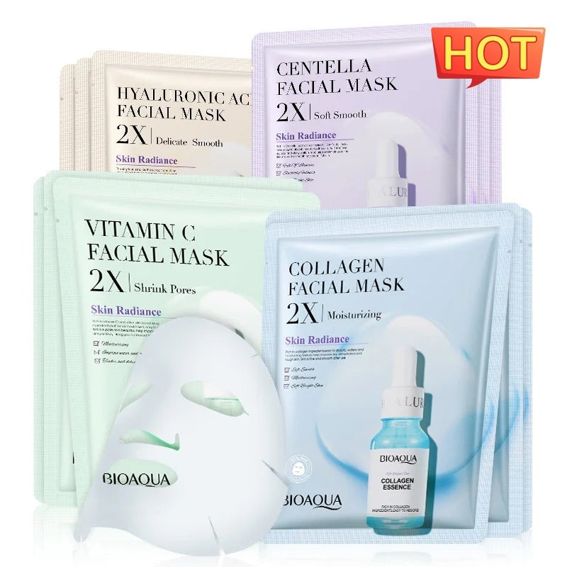 Collagen Face Mask Moisturizing Firming Face Sheet Mask