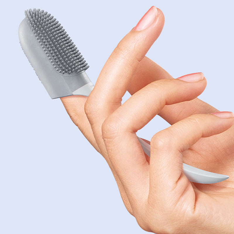 Dog Tooth Cleaning Brush Care Finger Wrap Cat Dog Oral Cleaning Toothbrush Pets Gym From House