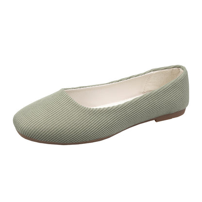 Women's Flat Breathable Tendon Sole Shoes Women DealSniper.net Green 35