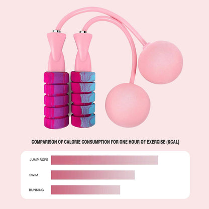 Rope With 2 In 1 Training Adjustable Ropeless Skipping Rope Sports DealSniper.net